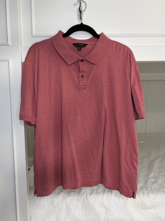 Banana Republic Other - Banana Republic Luxe Touch Performance Polo - Raspberry Heat